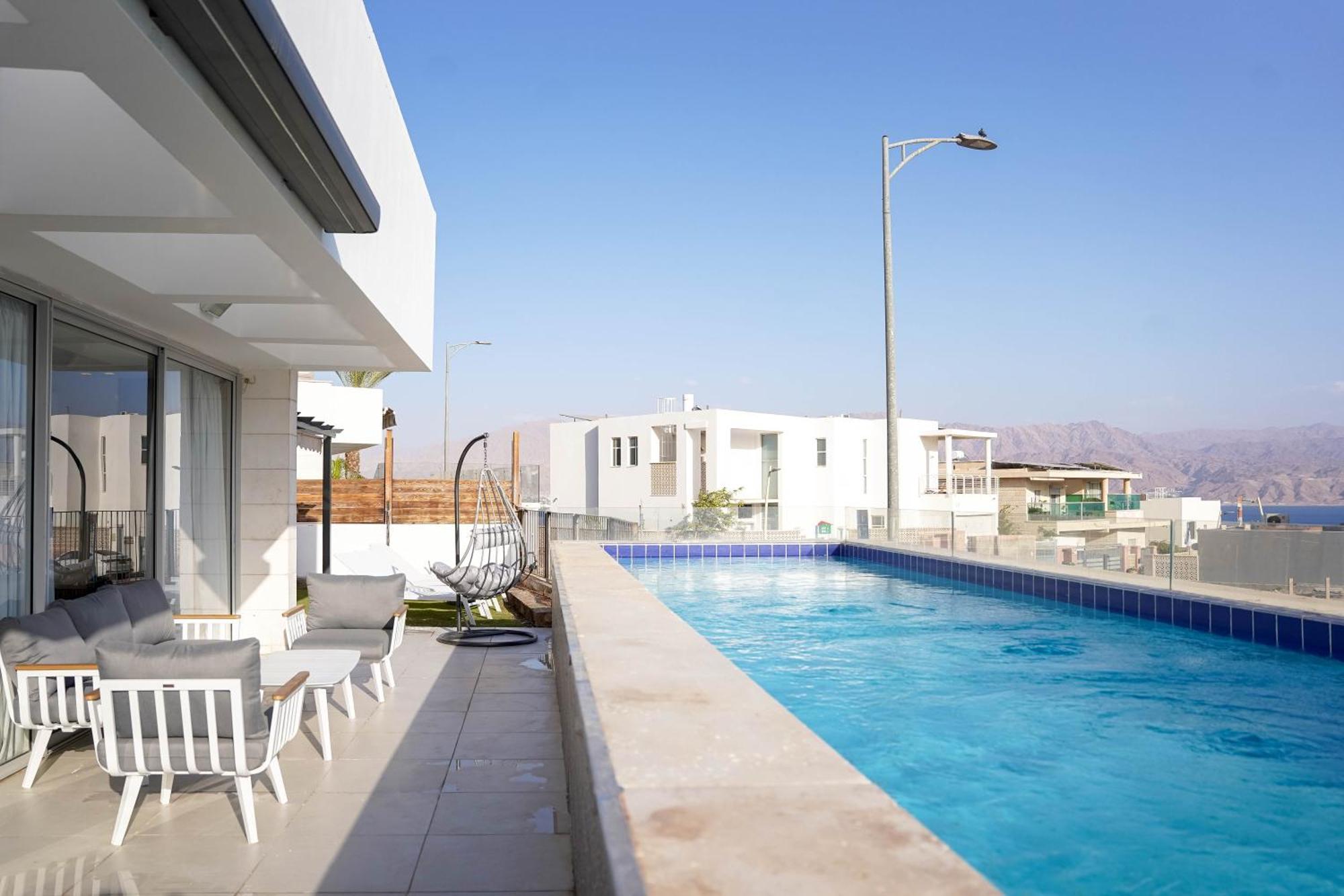 Yalarent Mountainside Duplexes With Private Pool Eilat Esterno foto
